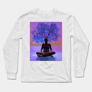 Meditation Tree Long Sleeve T-Shirt